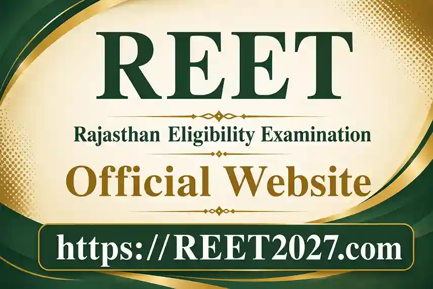 REET Official Website 2027